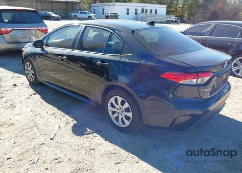 2020 Toyota Corolla Le z USA, uszkodzony, nr VIN 5YFEPRAE8LP130005